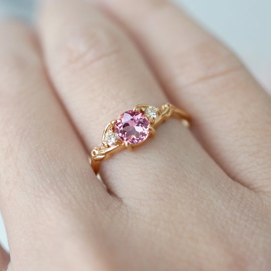 Rosetta‘s Vault | Rose Quartz Engagement Ring