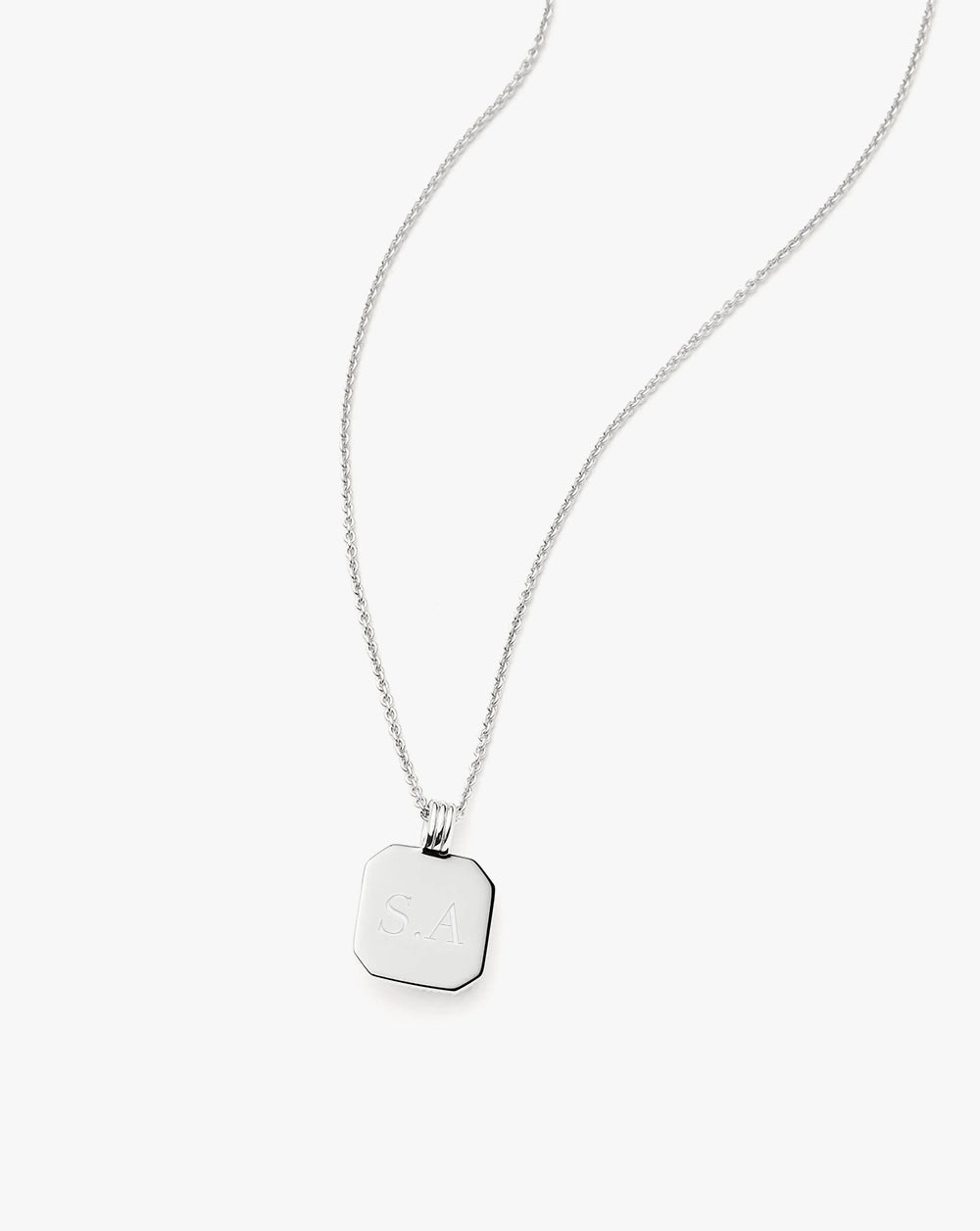 November Birthstone Pendant Necklace | Sterling Silver/Citrine