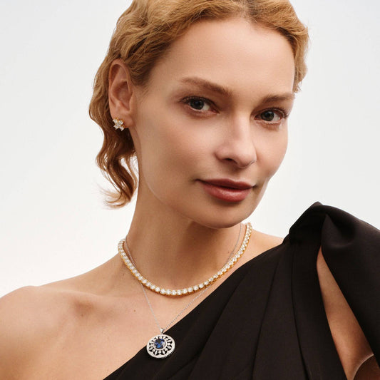 Sparkle Gold Tennis Chain Necklace - Stellaradorn
