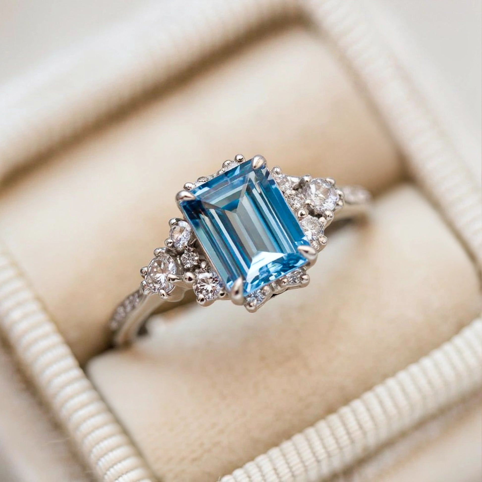 Bethany‘s Coronet | A Halo Ring of Blue Light