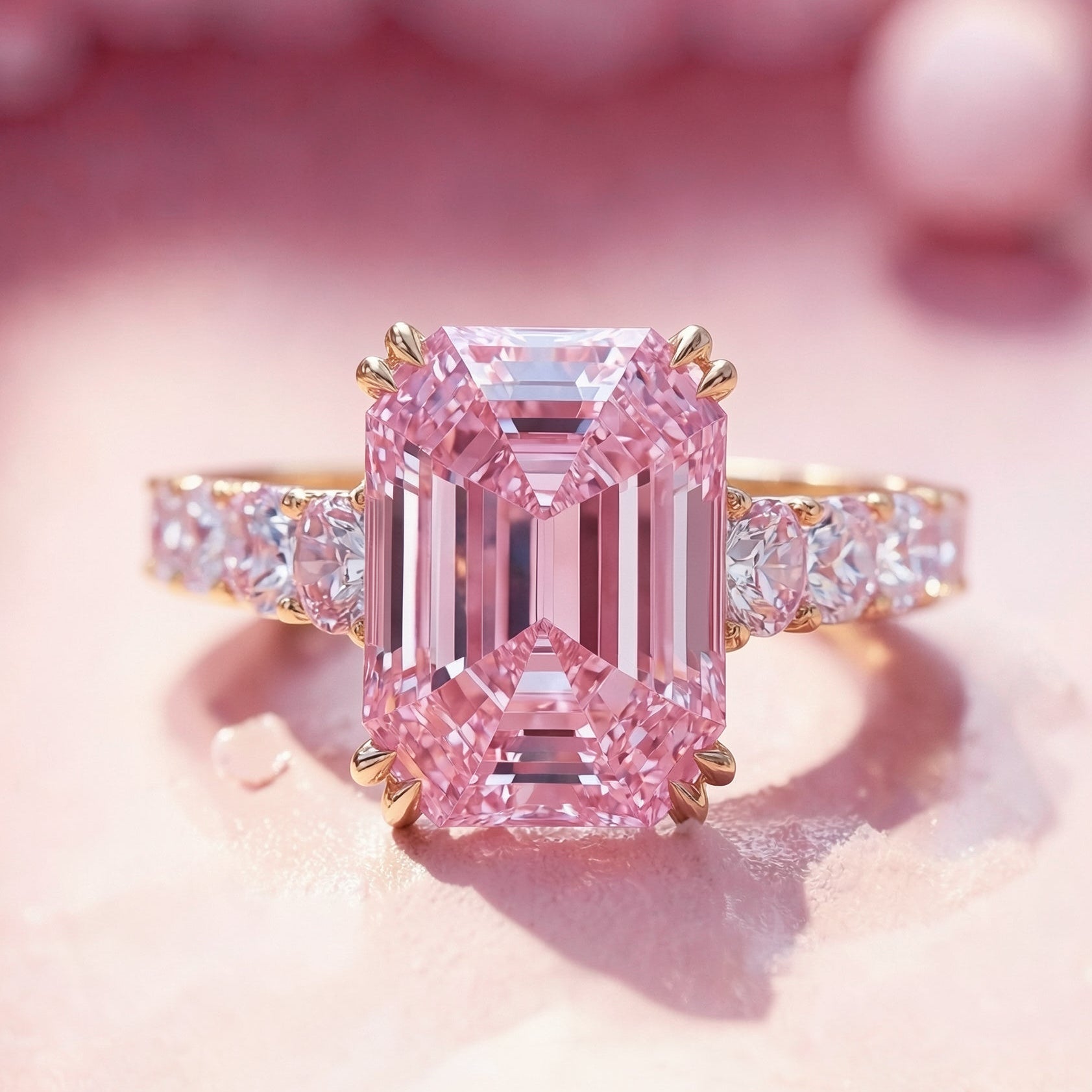 Camilla‘s Geometry Ring | A Secret Glasshouse in Pink