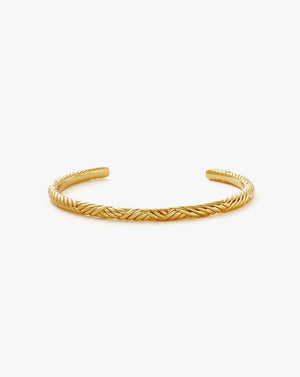 18K Gold Vermeil Gemelli Cuff Bracelet