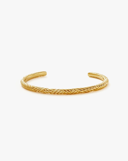 18K Gold Vermeil Gemelli Cuff Bracelet
