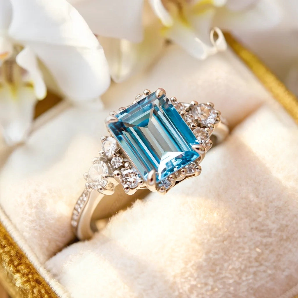 Bethany‘s Coronet | A Halo Ring of Blue Light