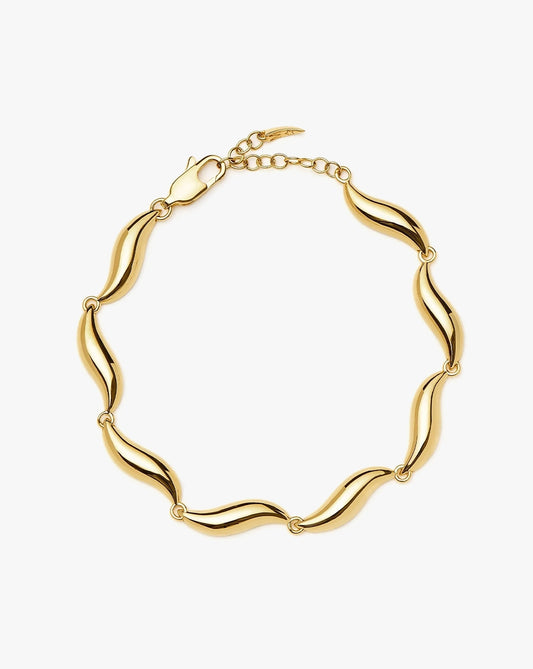 18K Gold Vermeil Signature Link Chain Bracelet