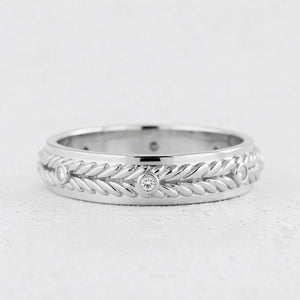 Harvest Sheaf | Diamond Eternity Band