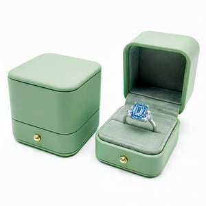 Classic Sapphire ring, Rare Blue Sapphire Engagement ring