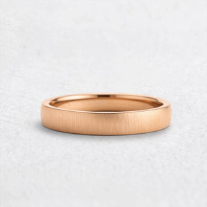 The Seamless Silhouette | Brushed Men's Wedding Band