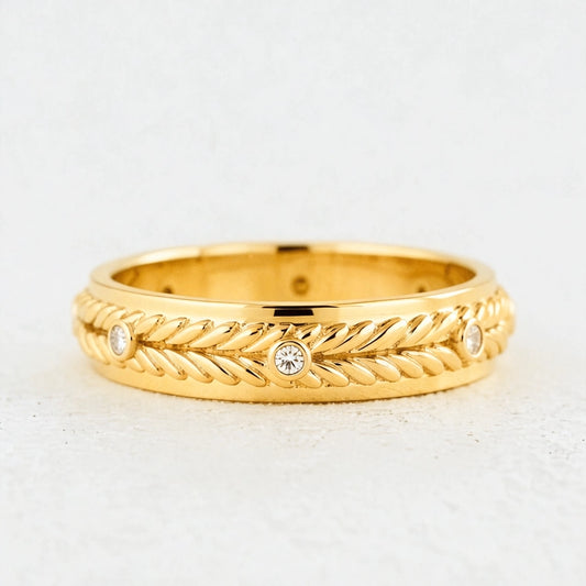 Harvest Sheaf | Diamond Eternity Band