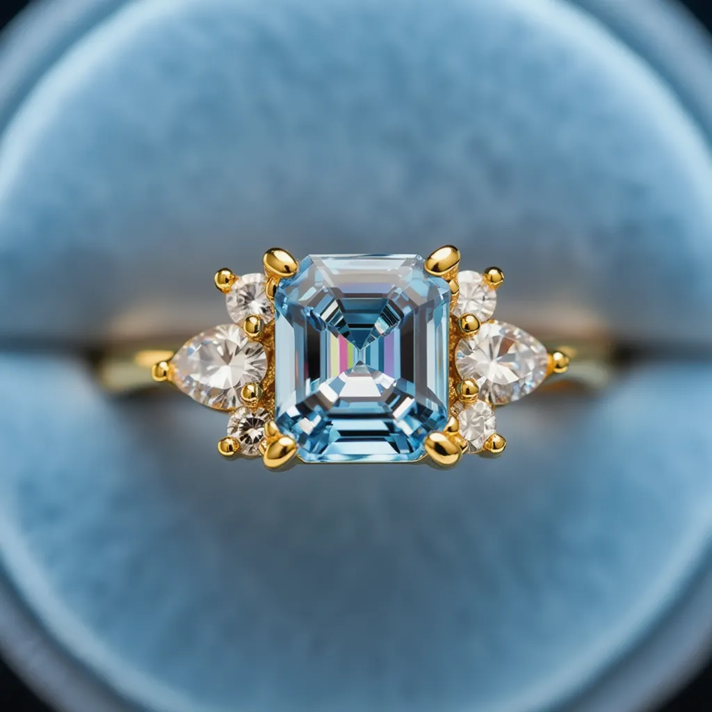 The Blue Quarter | Valencia‘s Asscher Cut Ring