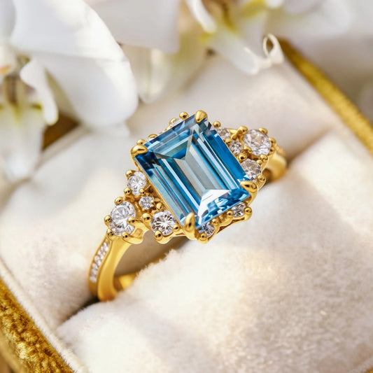 Bethany‘s Coronet | A Halo Ring of Blue Light
