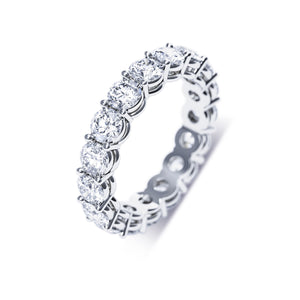 The Opulence 0.3 CT Round Cut  Full-eternity Band Ring