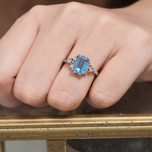Bethany‘s Coronet | A Halo Ring of Blue Light