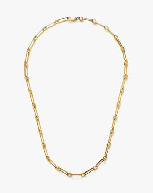 18K Gold Vermeil Aegis Chain Necklace