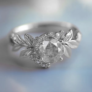 Stardust | Salt & Pepper Diamond Ring