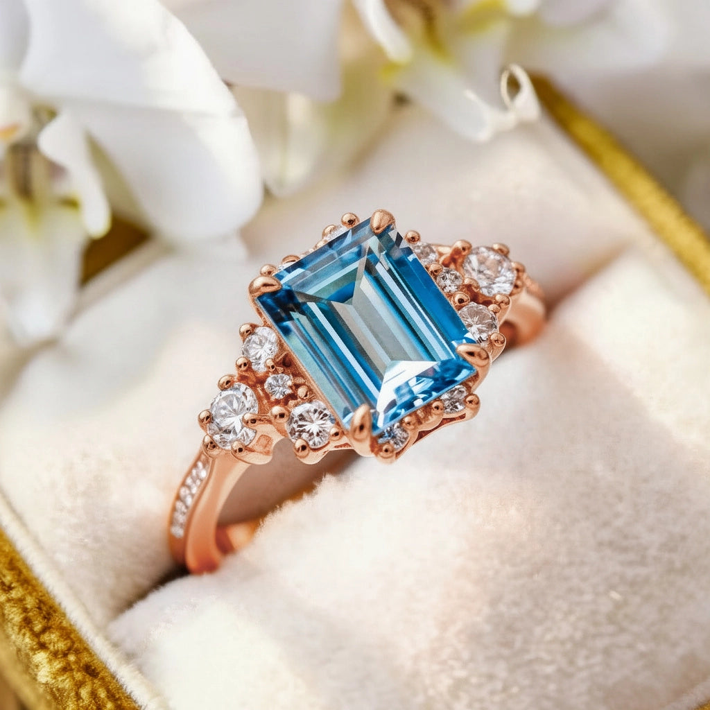 Bethany‘s Coronet | A Halo Ring of Blue Light