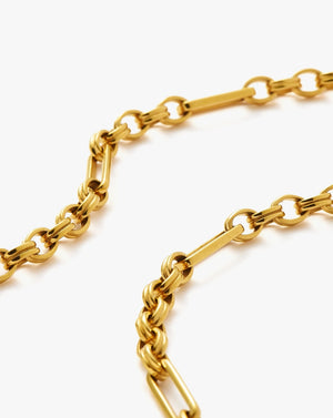 18K Gold Vermeil Axiom Chain Necklace