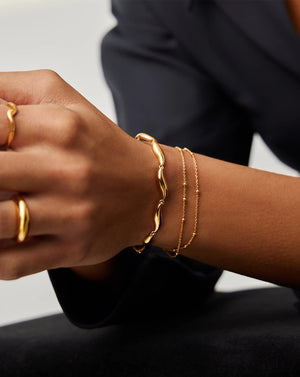 18K Gold Vermeil Signature Link Chain Bracelet