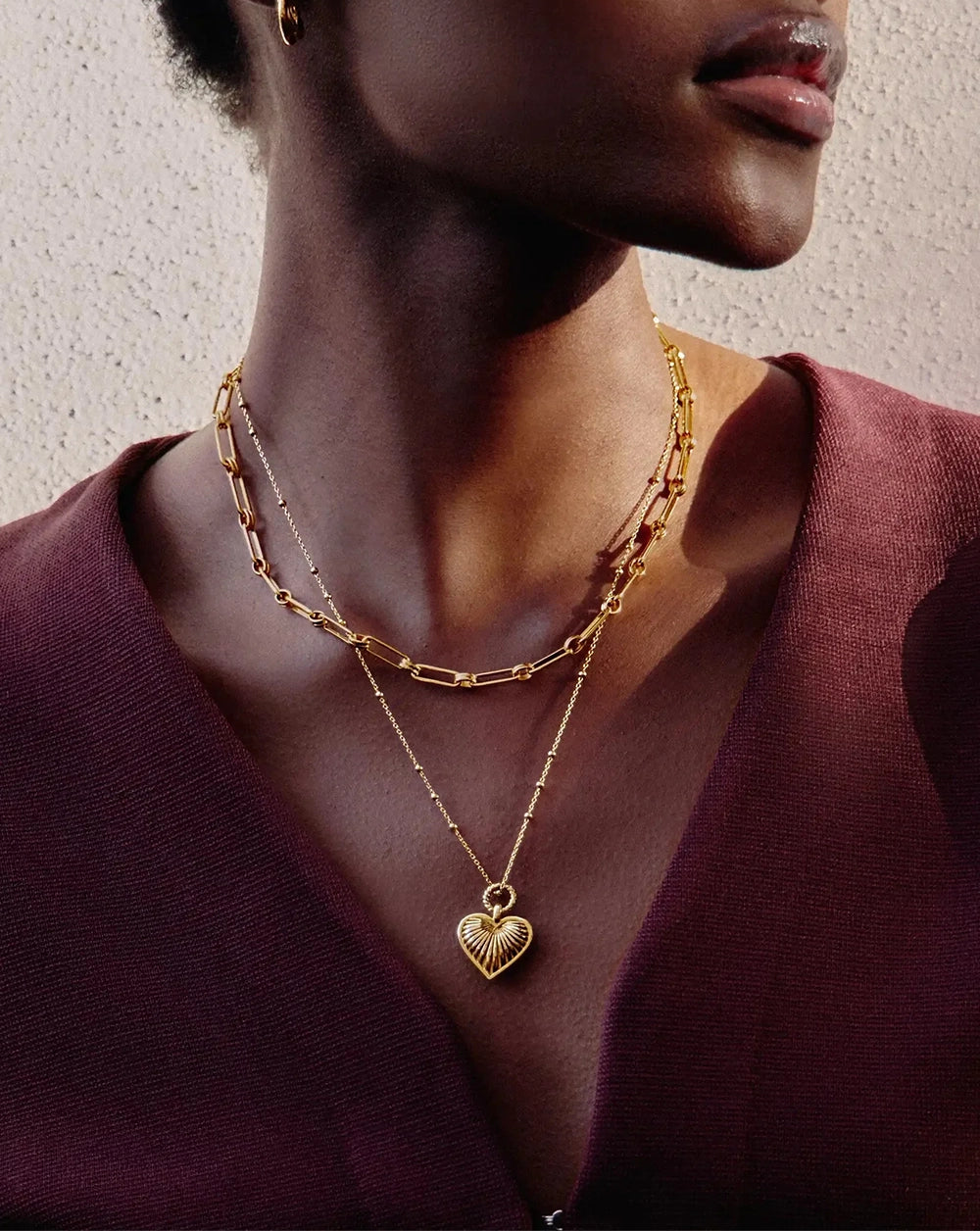 18K Gold Vermeil Aegis Chain Necklace