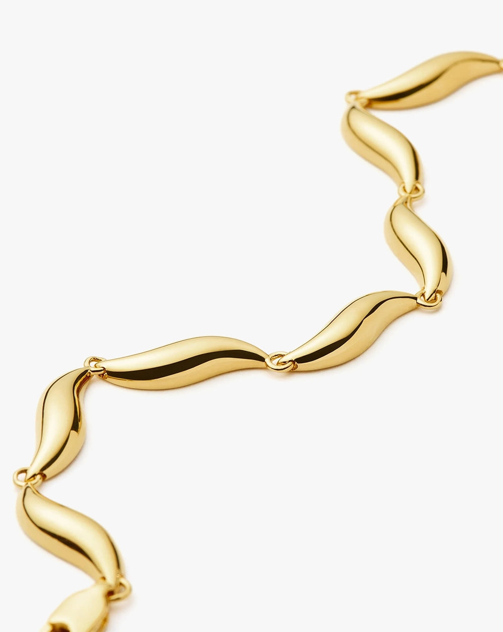 18K Gold Vermeil Signature Link Chain Bracelet
