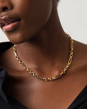 18K Gold Vermeil Axiom Chain Necklace