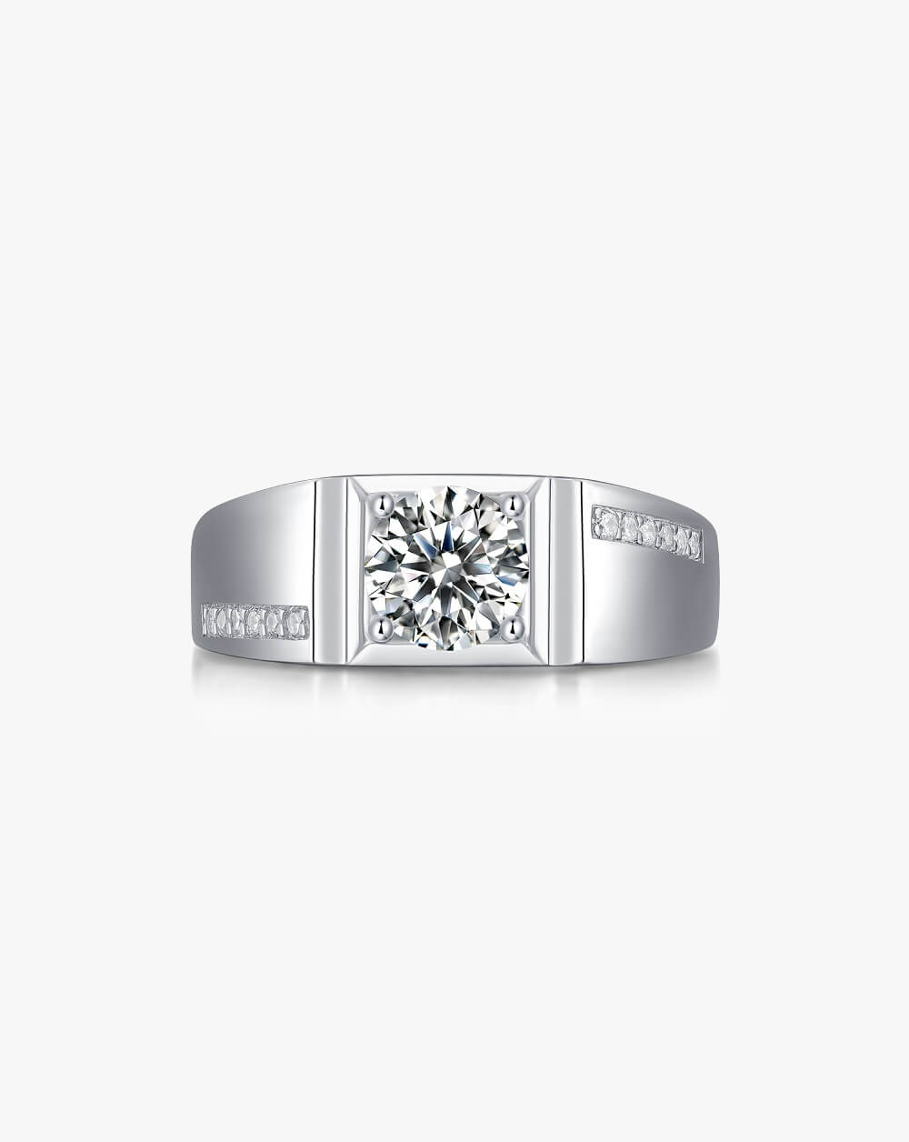 Stylish Elegance Diamond Adjustable Open Ring