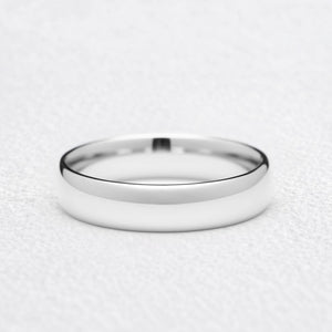 Mirror Arc | 5MM Classic Polished Gold Band