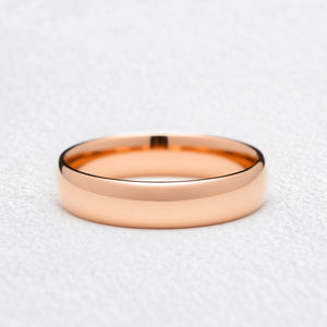 Mirror Arc | 5MM Classic Polished Gold Band
