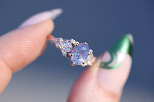 The Enchanted Garden Vine Ring With A Marquise-Cut Diamond