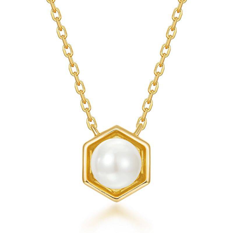 Amethyst Hexagon Crystal Pendant Necklace - Stellaradorn