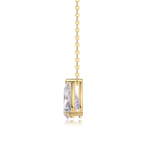 Teardrop Solitaire Pedant Necklace - Stellaradorn