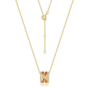 Rainbow Cylinder Pendant Necklace - Stellaradorn