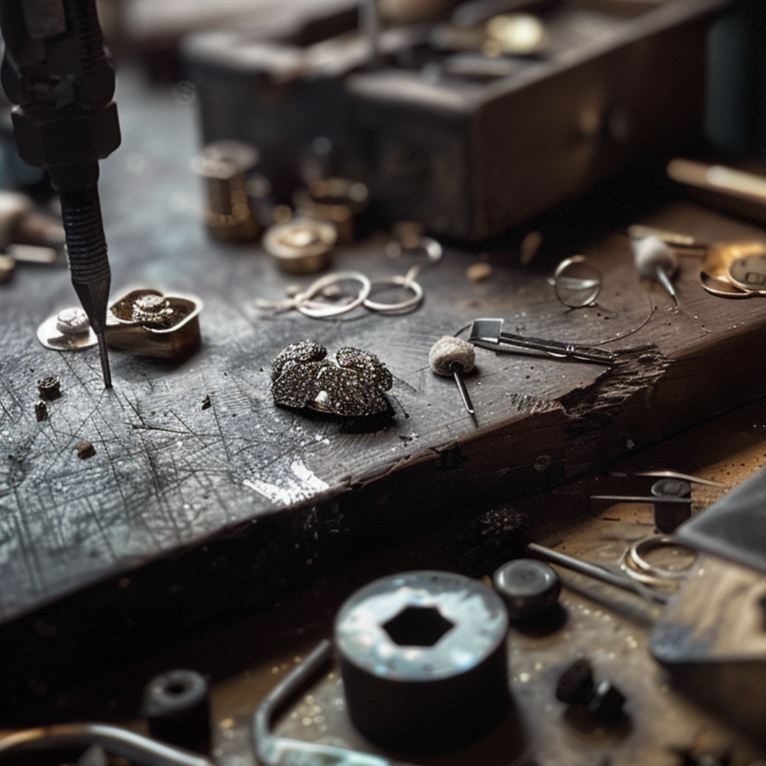 Sophie's Dew | Pear Cut Natural Yellow Sapphire Engagement Ring