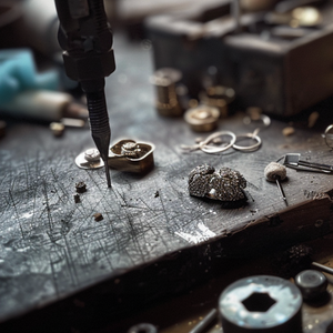 Angel’s Wing | V-Shaped Leaf Moissanite Solitaire Wedding Band