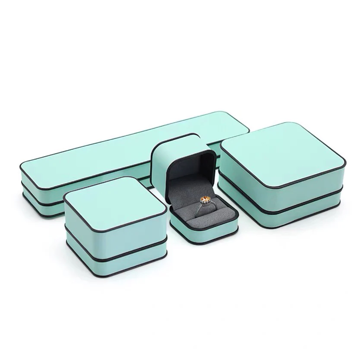 Dreamweaver Rose Quartz Engagement Ring, Pink Quartz Engagement ring