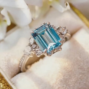 Bethany‘s Coronet | A Halo Ring of Blue Light