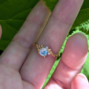 Sylvan Dream | Moonstone Vine Engagement Ring