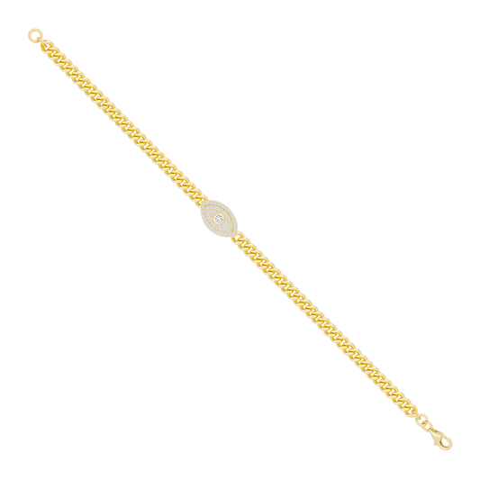 Evil Eye Gold Protection Bracelet - Stellaradorn