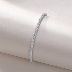 Classic Silver Tennis Bracelet - Stellaradorn