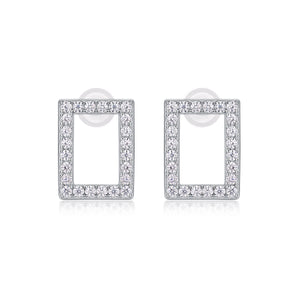 Gleaming Square Stud Earrings - Stellaradorn