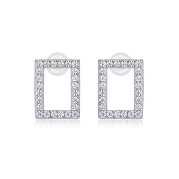 Gleaming Square Stud Earrings - Stellaradorn