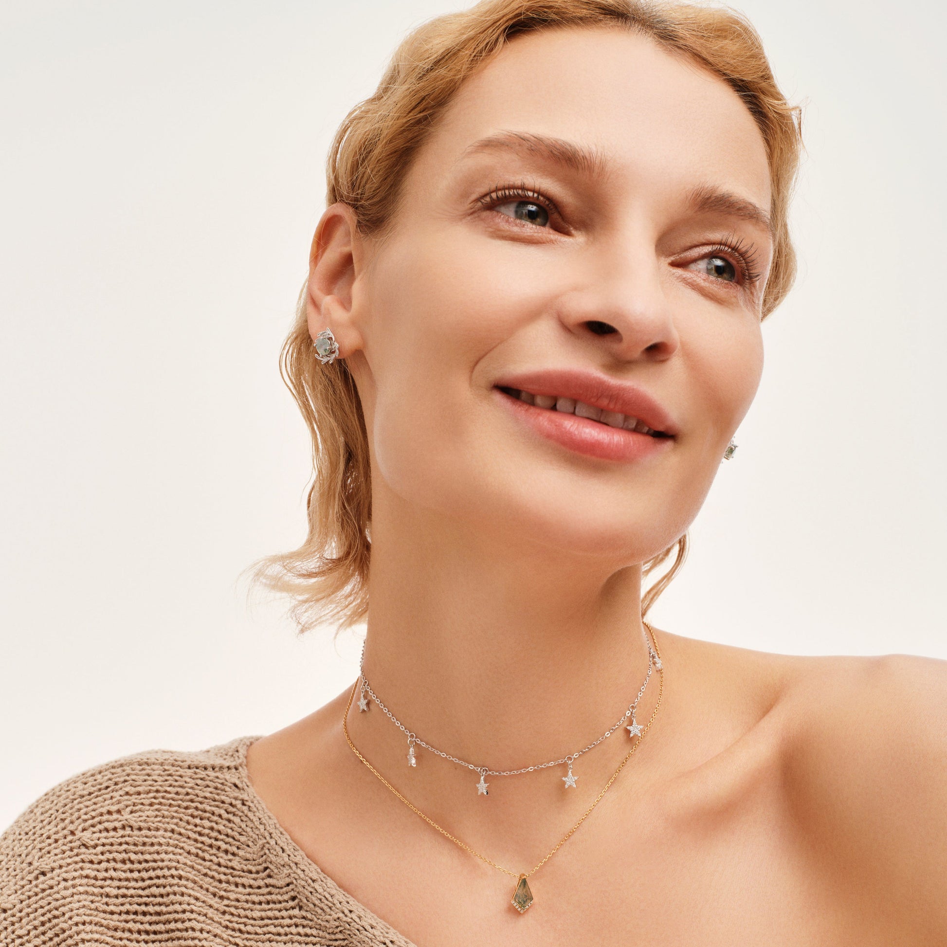 Sparkle Starry Love Station Necklace - Stellaradorn