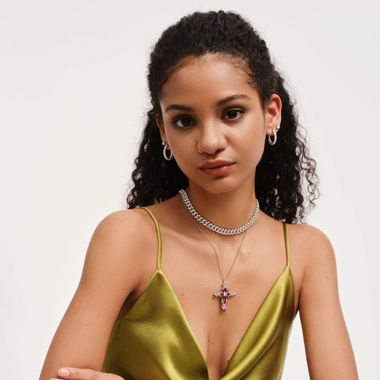 Stylish Cuban Link Chain Necklace - Stellaradorn