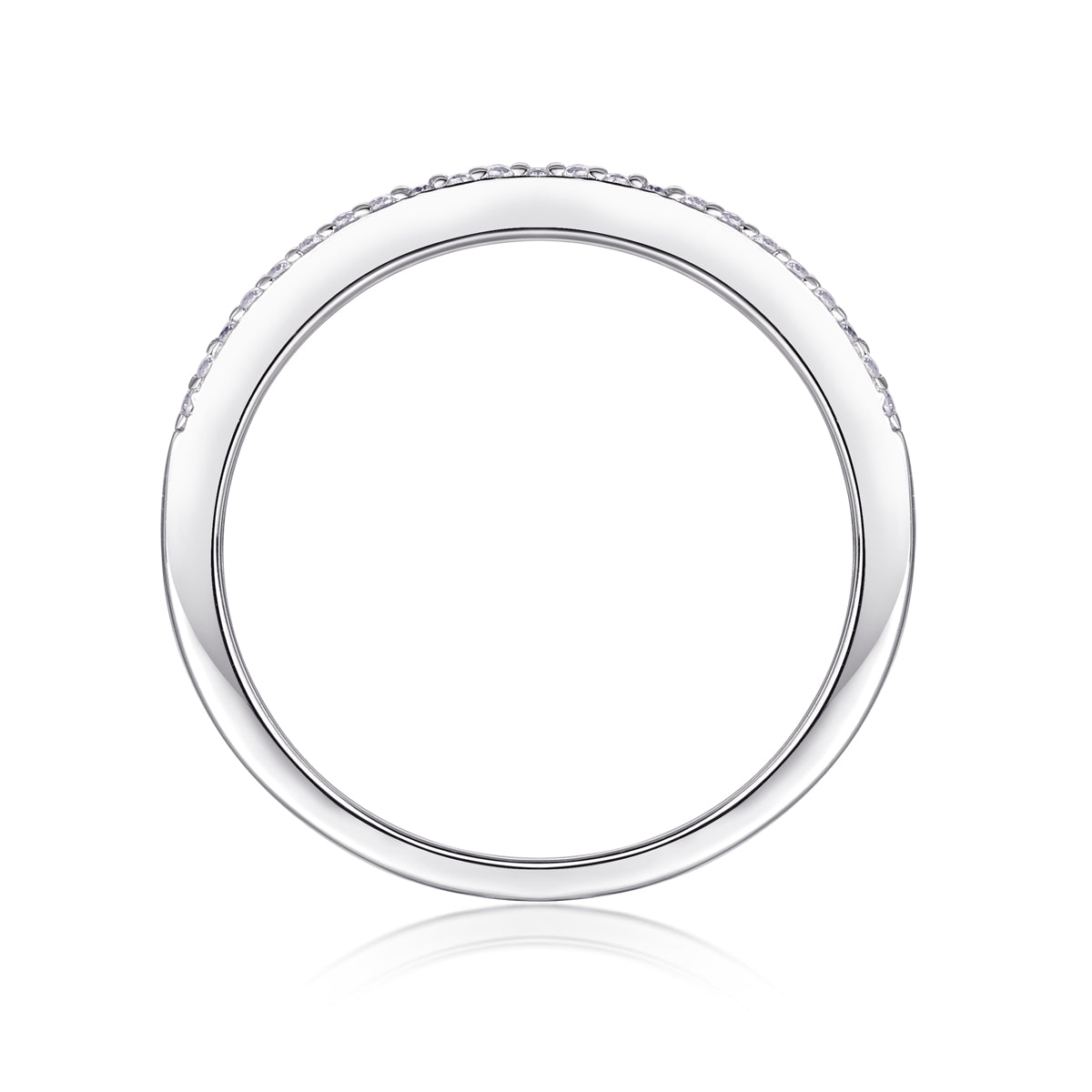 Brilliant Triple-Row Baguette Ring - Stellaradorn