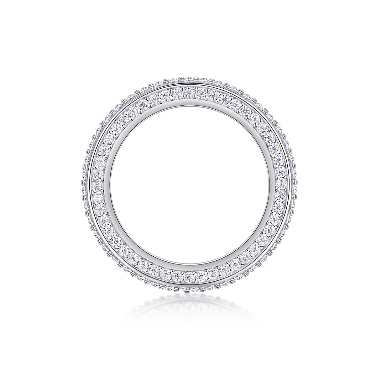 Classic Pave Eternity Band Stacking Ring - Stellaradorn