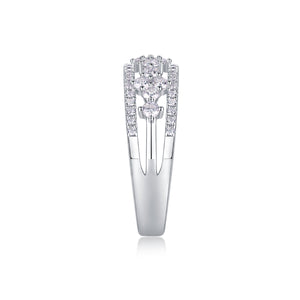 Elegance of Blossoms Diamond Wedding Ring - Stellaradorn