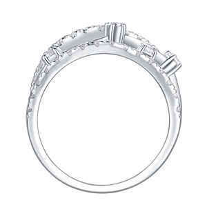 Intricate Floral Statement Stacking Ring - Stellaradorn
