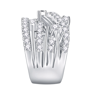Intricate Floral Statement Stacking Ring - Stellaradorn