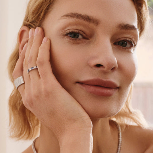 Luxe Elegance Eight-Row Stacking Ring - Stellaradorn