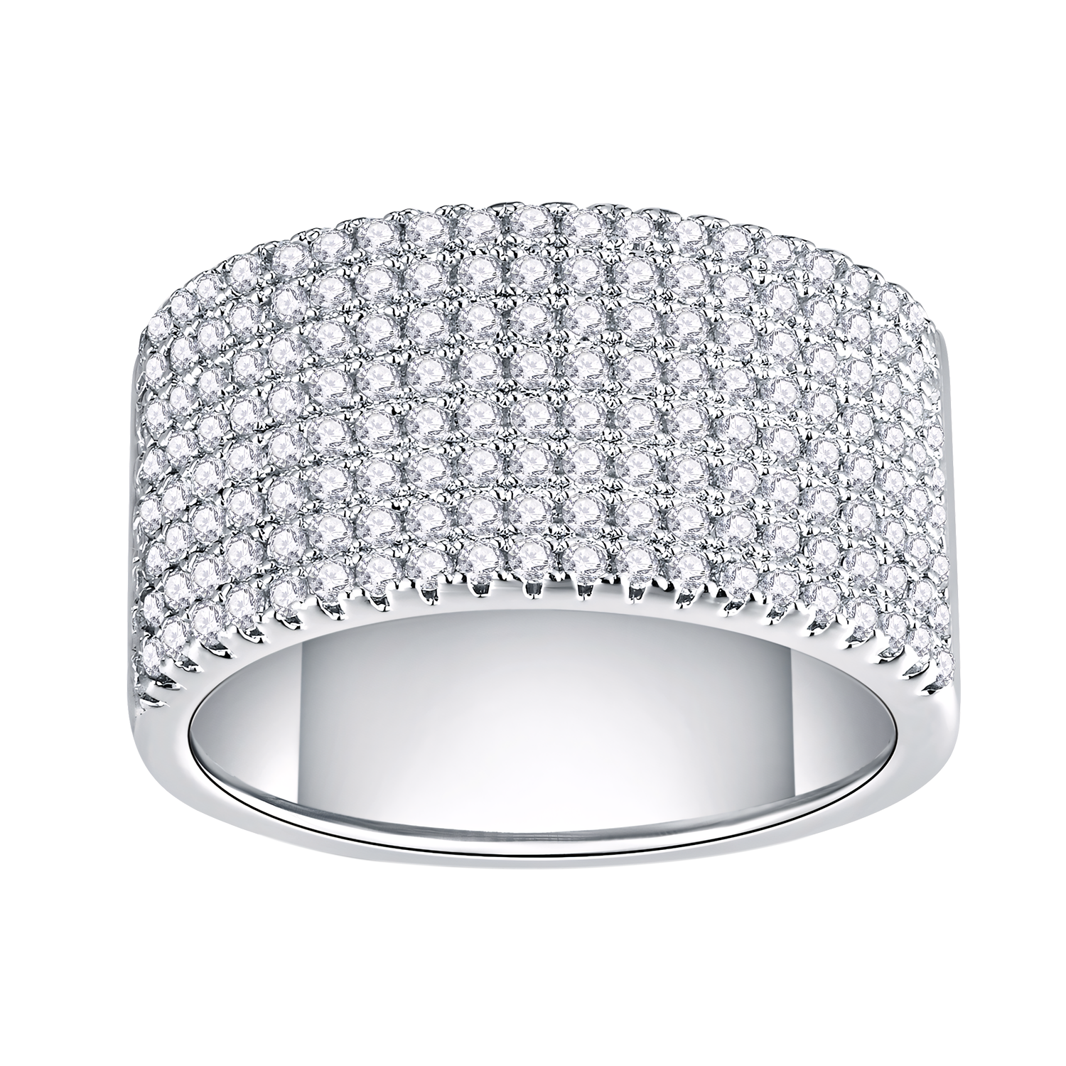 Luxe Elegance Eight-Row Stacking Ring - Stellaradorn